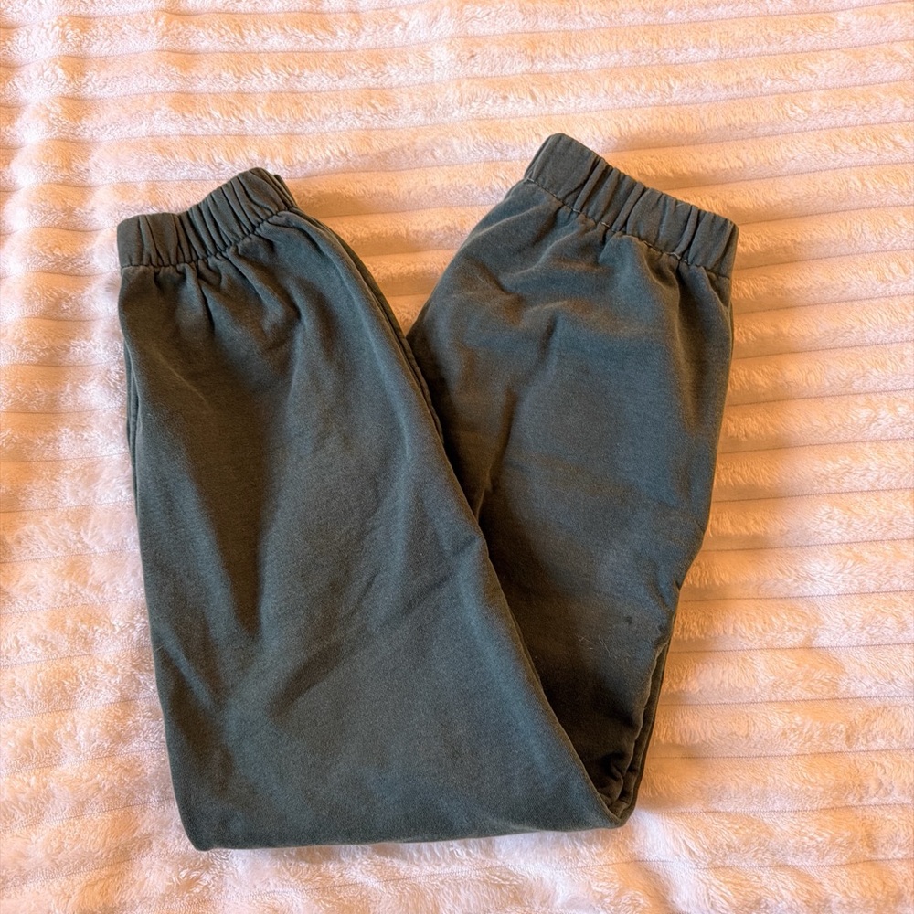 Brandy Melville Dark Green Joggers